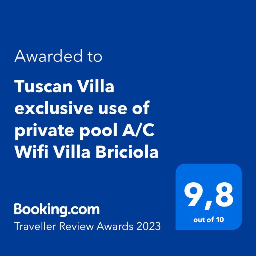 Tuscan Villa Exclusive Use Of Private Pool A/C Wifi Villa Briciola كابانّوري المظهر الخارجي الصورة